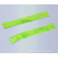 LED PVC Reflective slap wrap elastic reflective velcro armband glow in dark